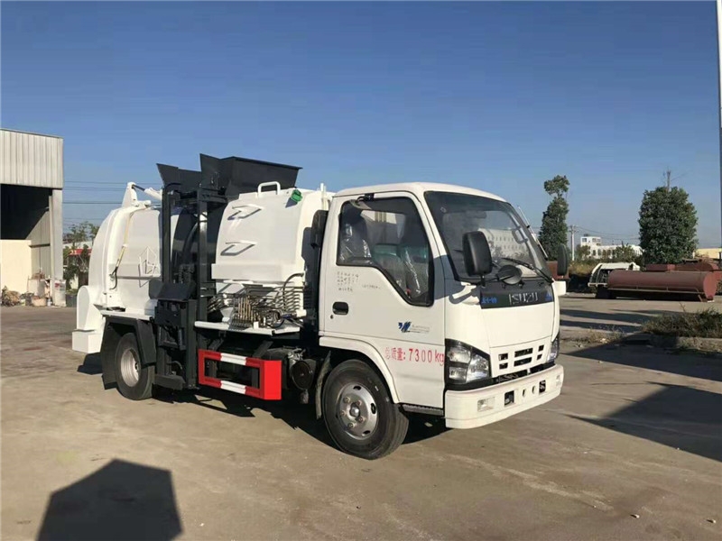 蓝牌泔水车_餐厨垃圾车哪里有卖的 _餐厨垃圾车箱体材质优势