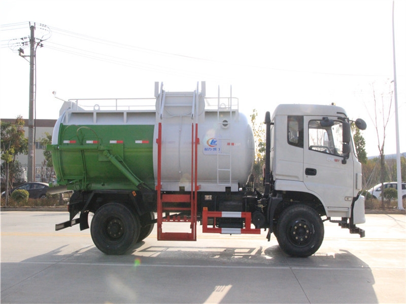 商圈餐厨垃圾处理车_餐厨垃圾车品牌厂家 _餐厨垃圾车箱体材质优势