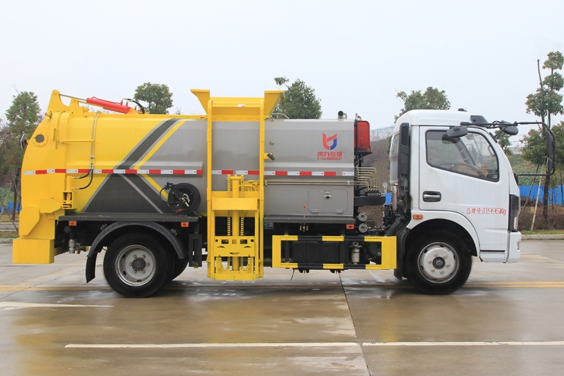 商圈餐厨垃圾处理车_餐厨垃圾车品牌厂家 _餐厨垃圾车箱体材质优势