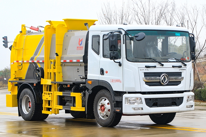 商圈餐厨垃圾处理车_餐厨垃圾车品牌厂家 _餐厨垃圾车箱体材质优势