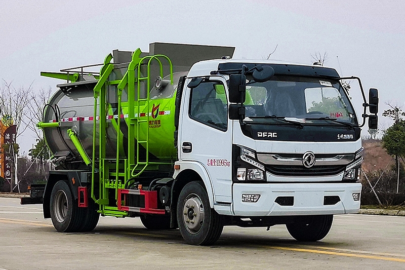 商圈餐厨垃圾处理车_餐厨垃圾车品牌厂家 _餐厨垃圾车箱体材质优势