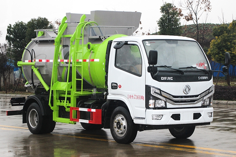 商圈餐厨垃圾处理车_餐厨垃圾车品牌厂家 _餐厨垃圾车箱体材质优势