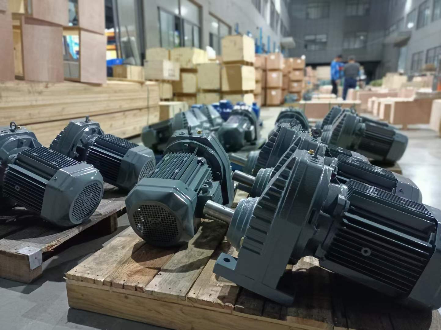 K107-YB112-6-2.2-143.47B3底座减速机WJ75