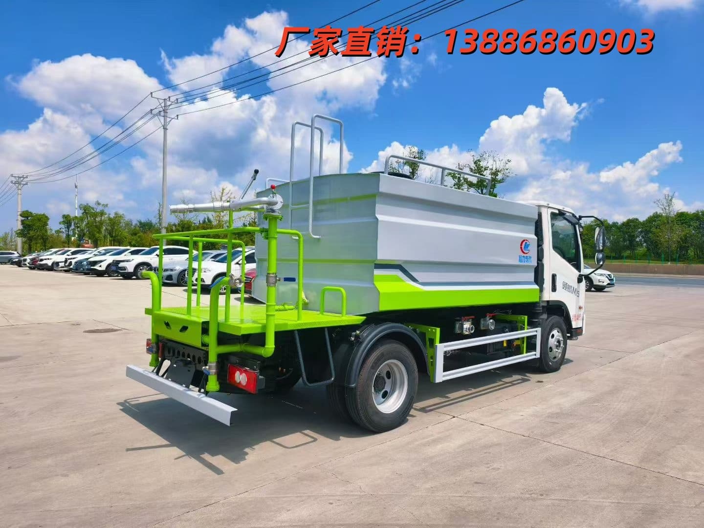 程力绿化灌溉洒水车直采环卫洒水车作业,性价比之选