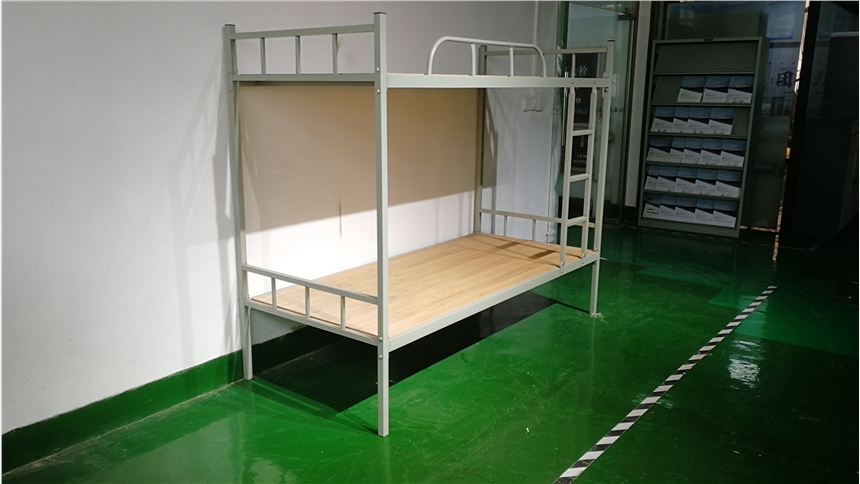 赣州永固铁架床90#镀锌直管上下铺双层铁床