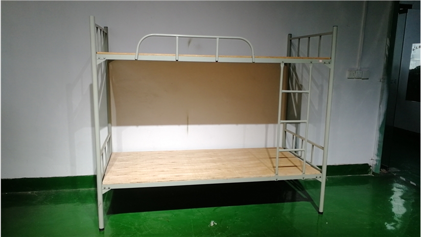 赣州永固铁床C003镀锌双层大弯管上下铺铁床