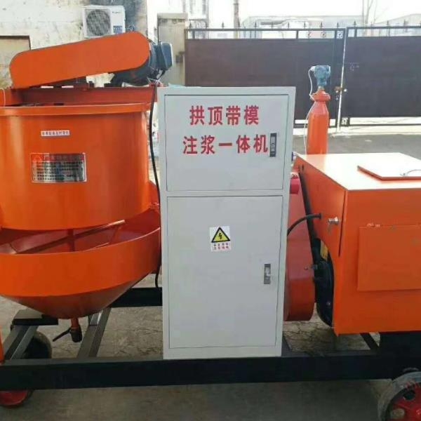 巴中市巴州区拱顶带模自动上料机施工视频