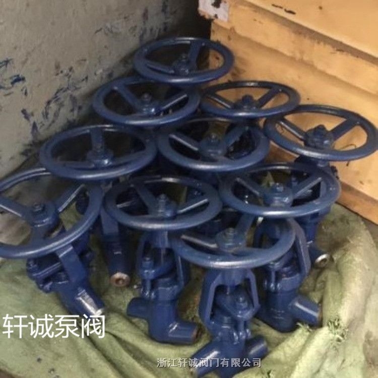 轩诚阀门直销 J61Y电站高温截止阀 法兰高压截止阀