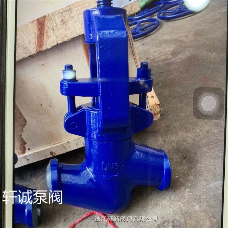 轩诚阀门直销 J61Y电站高温截止阀 法兰高压截止阀