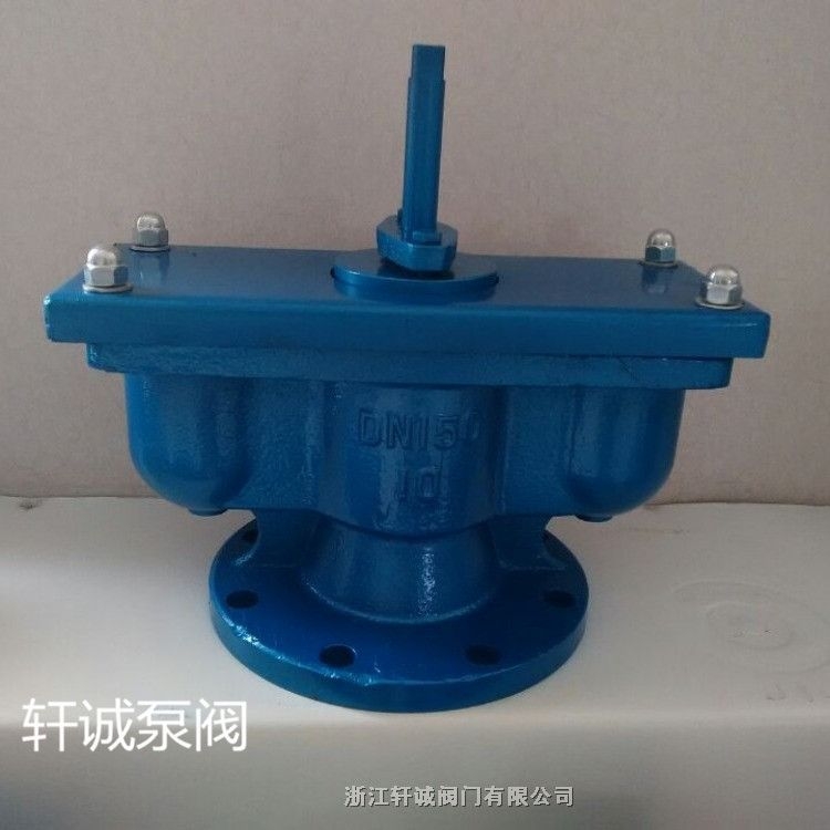 轩诚阀门直销 铸铁双口快速排气阀 QB2快速排气阀