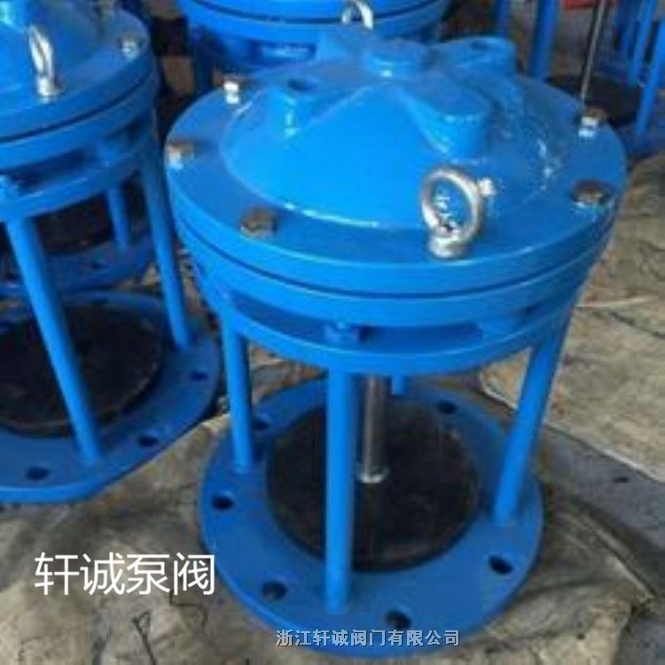 轩诚阀门直销 不锈钢池底排泥阀 H642X气动隔膜排泥阀