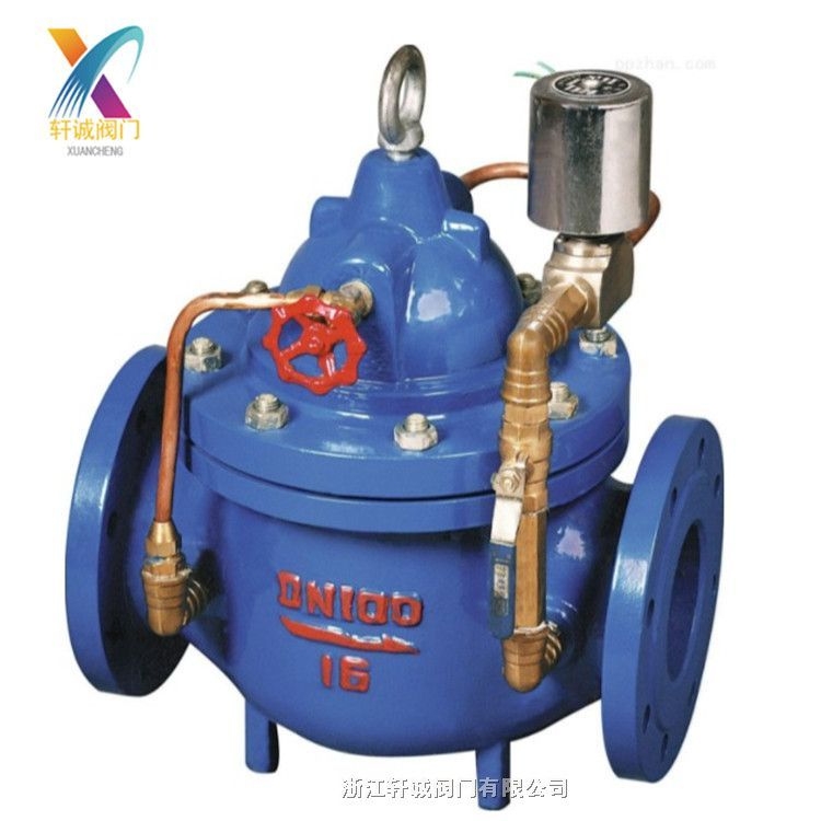 轩诚阀门直销 600X水力电动控制阀