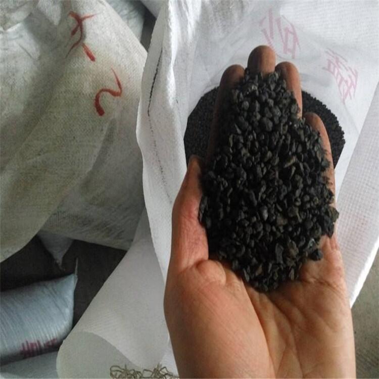 山东 深井水质去黄专用锰沙滤料规格齐全 荣茂