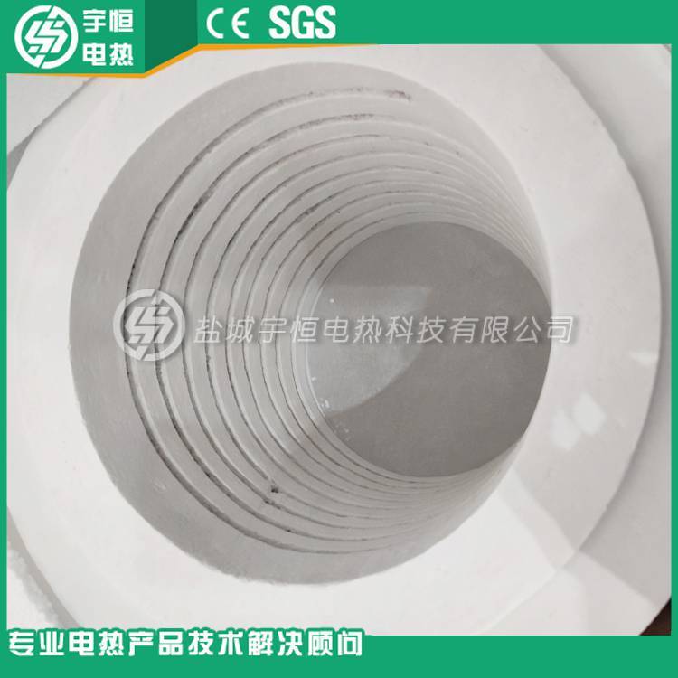 莫来石陶瓷纤维加热炉膛