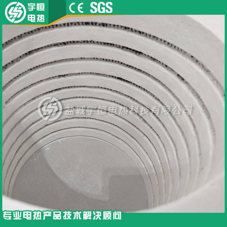 莫来石陶瓷纤维加热炉膛
