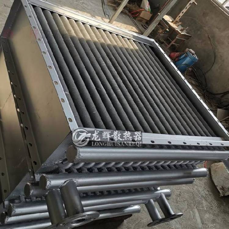 工业翅片管散热器换热器_蒸汽散热器_SRZ15*10D翅片式散热器