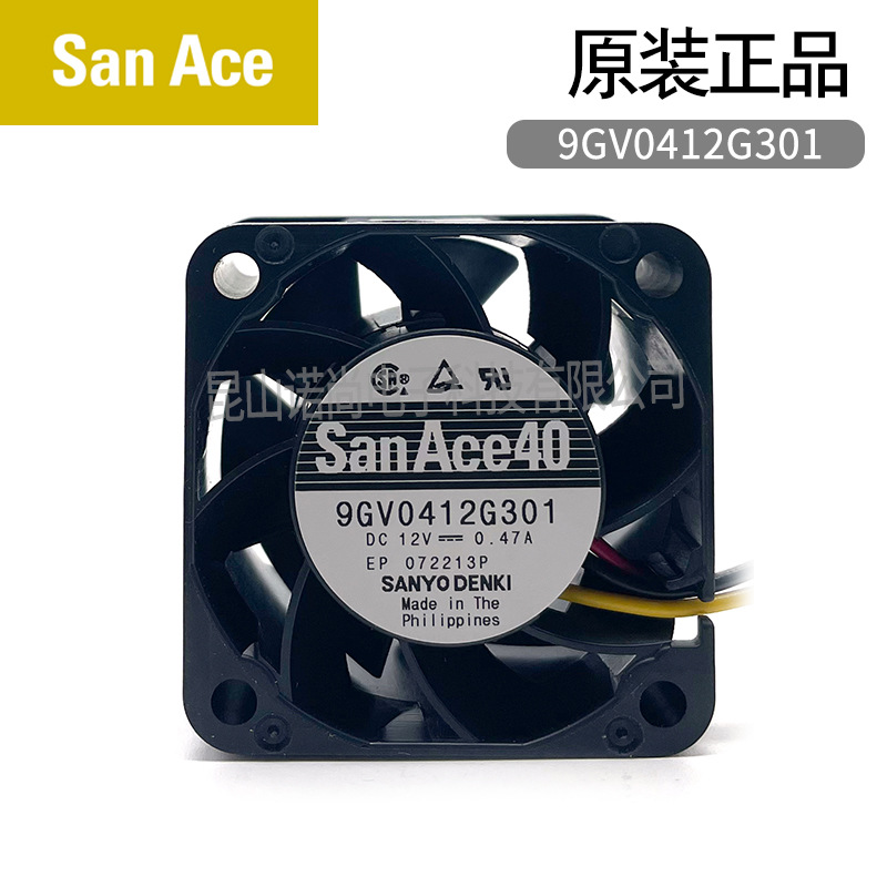 SanyoDenki9GV0412G301ֱ40x40x28mm12V5.64W