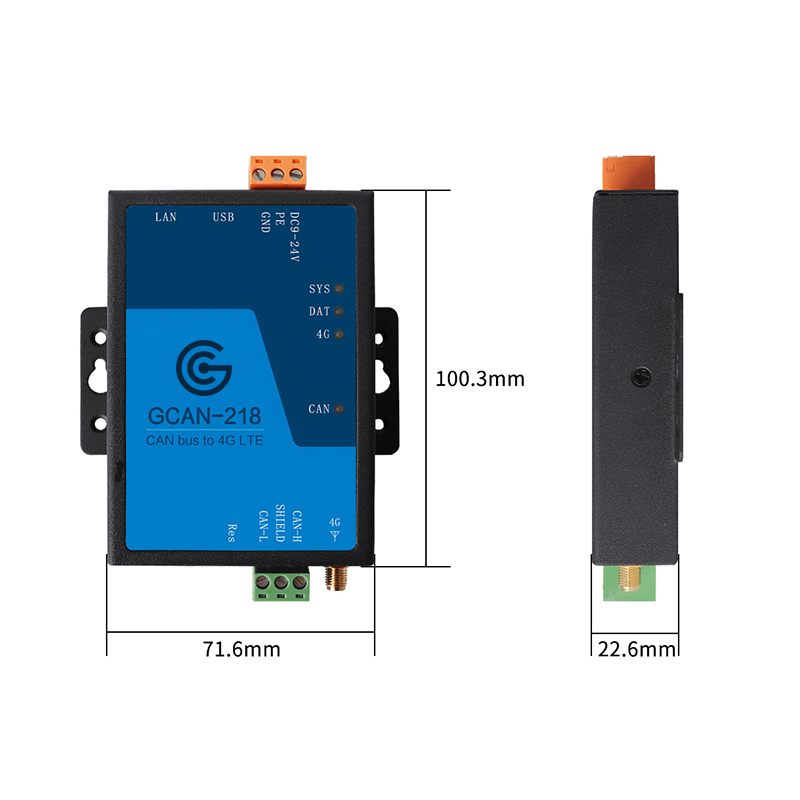 4GתCANBUSGCAN-218LTE-FDDB1\/B3\/B5\/B8Ƶθ뱣