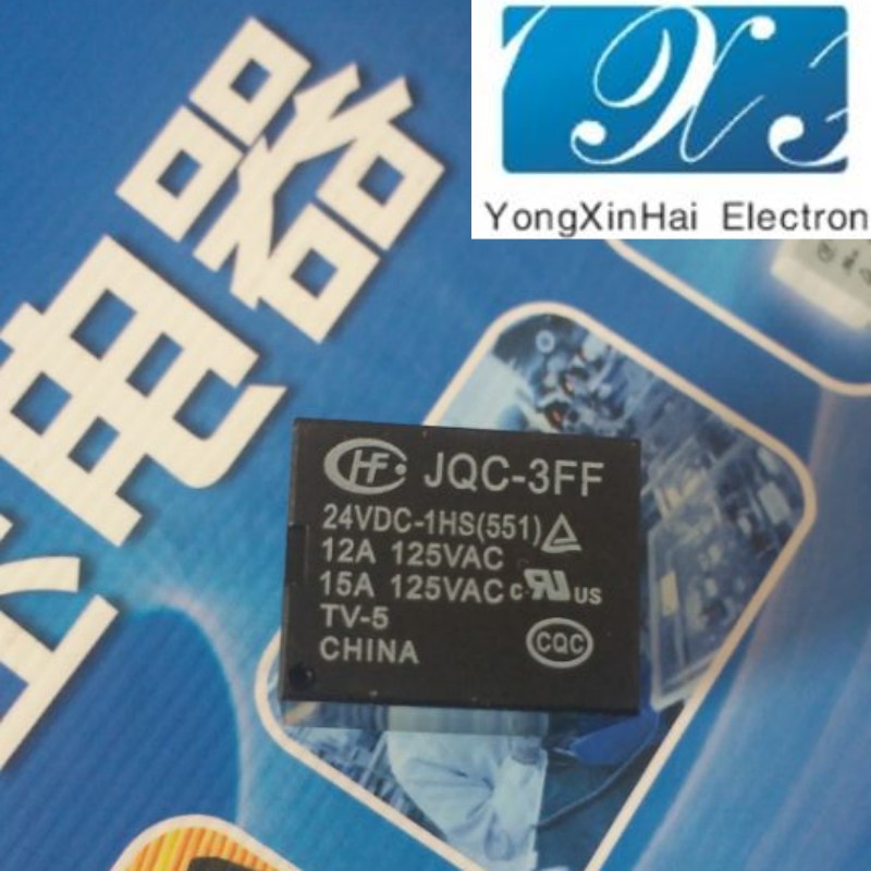 귢һ鳨Ľ10AŹPCBװҵü̵JQC-3FF\/24-1HS