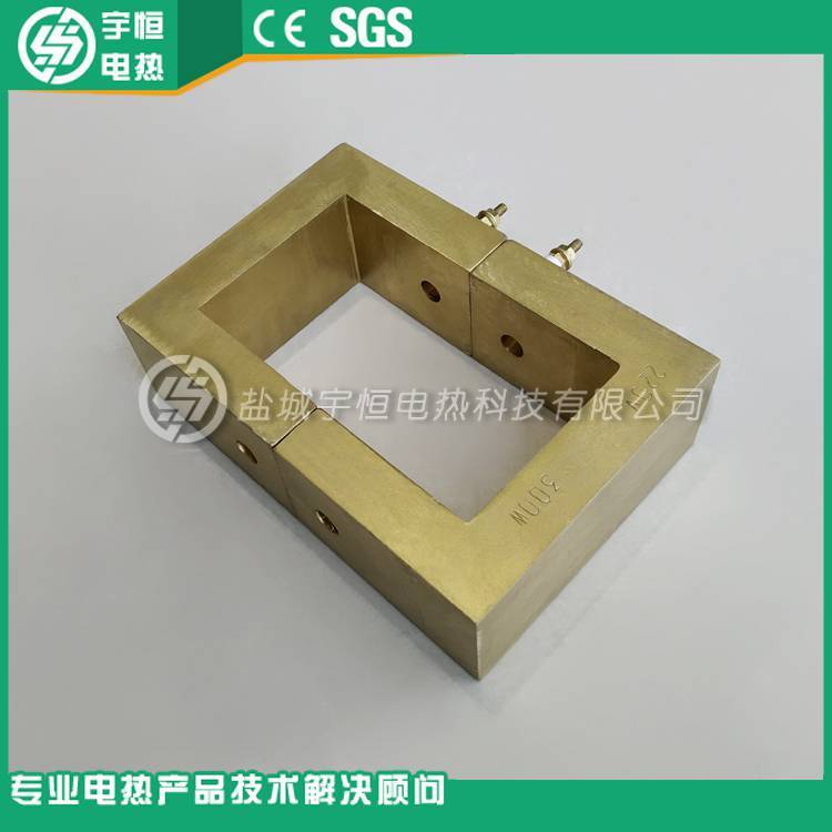 异型直角铸铜加热板