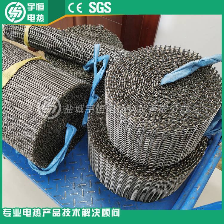 钛酸钡粉体烧结辊道窑Inconel601网带