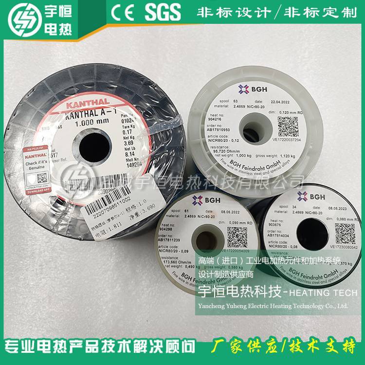 进口KANTHAL和进口BGH电热丝