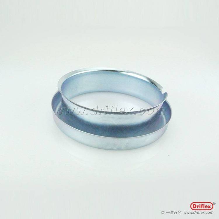 铁镀锌豁口金属环金属软管护套牙圈内径15-100mm