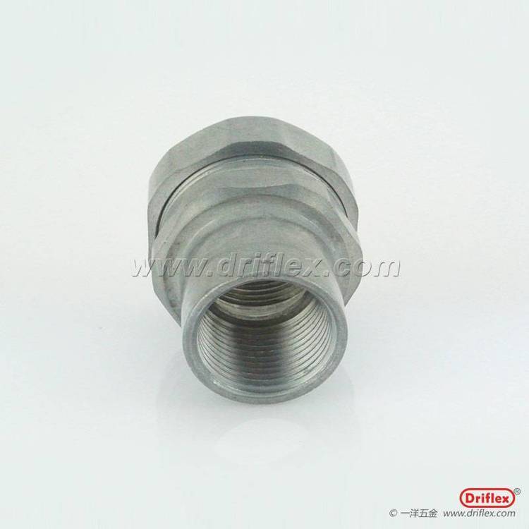 WUG混合连接器锌铝合金普利卡软管內丝接头17-83